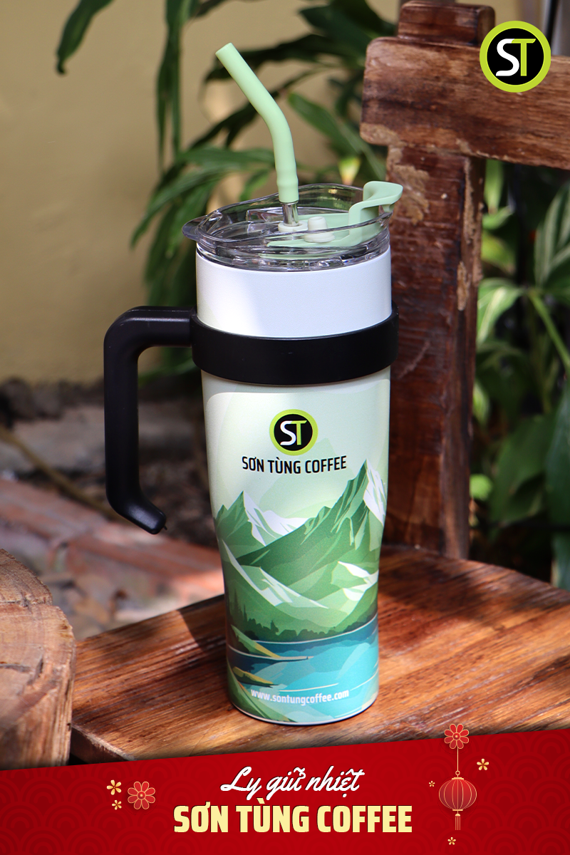 Ly giữ nhiệt Sơn Tùng Coffee - Đồng hành cùng hương vị cà phê đậm đà
