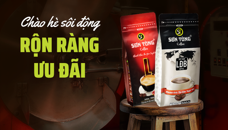 CHÀO HÈ SÔI ĐỘNG - RỘN RÀNG ƯU ĐÃI CÙNG SƠN TÙNG COFFEE